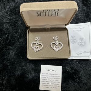 Nolan Miller Gracious Heart Earrings NIB